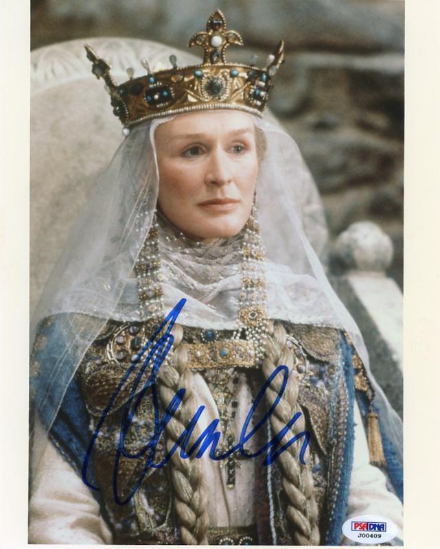 Glenn Close Signed Authentic 8X10 Photo Poster painting Autographed PSA/DNA #J00409