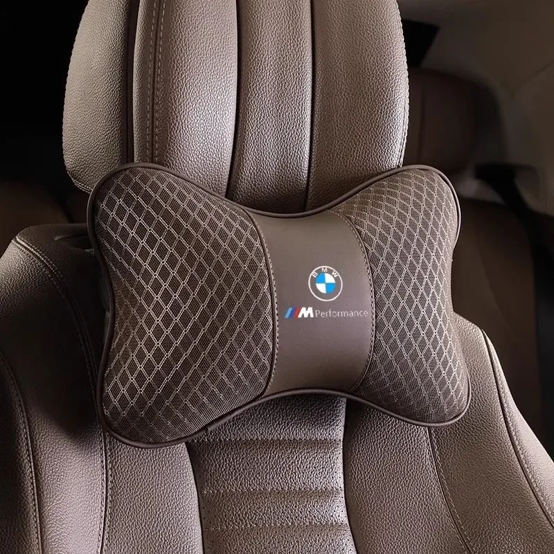 Car Ice Silk Breathable Head and Neck Pillow