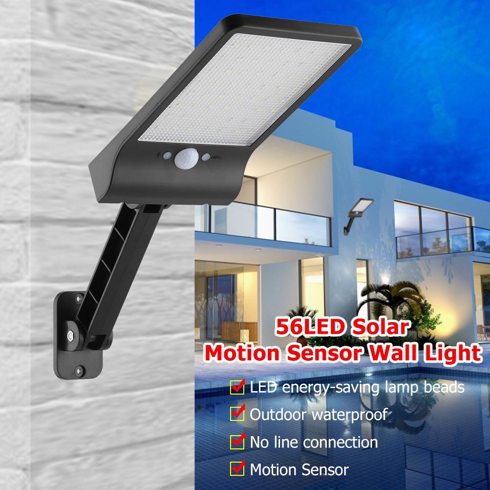 

56LED Solar Motion Sensor Wall Remote Control, 501 Original