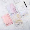 24PCS Pink Purple Water Flow Design A5 / A6 / A7 Portable Writing Paper Notebooks Diary Meeting Stationery Gift