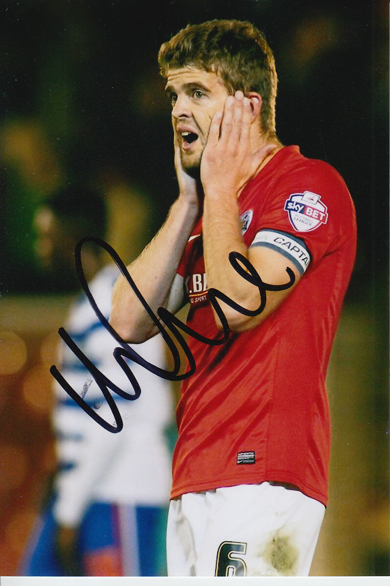 BARNSLEY HAND SIGNED MARTIN CRANIE 6X4 Photo Poster painting 1.