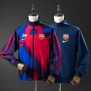 2025/2026 Barcelona Double-Sided Windbreaker Football Shirt 1:1 Thai Quality
