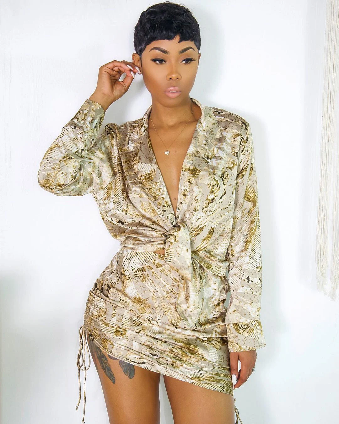 Edens Satin 2PC Set