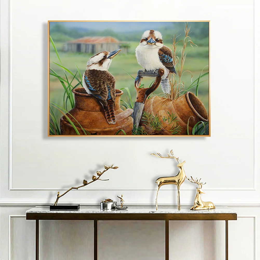 Diamond Painting - Full Round Drill - Bird(40*30cm)