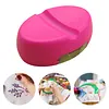 Magnetic Sewing Pincushion with Drawer Magnetic Pin Holder with Strong Magnet Oval Design for Sewing Quilting Pins Paper Clips Screws