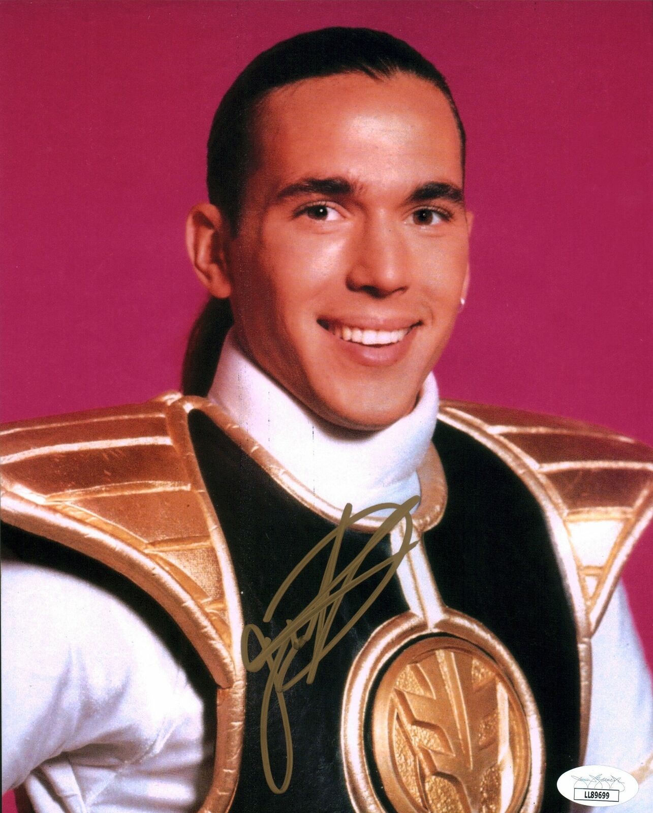 Jason David Frank Power Rangers 8x10 Photo Poster painting Signed Autographed JSA Certified COA