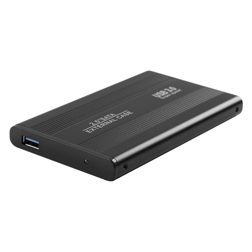 

3TB USB 3.0 Hard Disk External Enclosure 2.5 inch SATA HDD SSD Mobile Case, Black, 501 Original