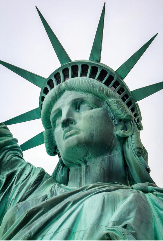 Vintage Travel Retro New York Statue Of Liberty Art Film Print Silk Poster Home Wall Decor 24x36inch