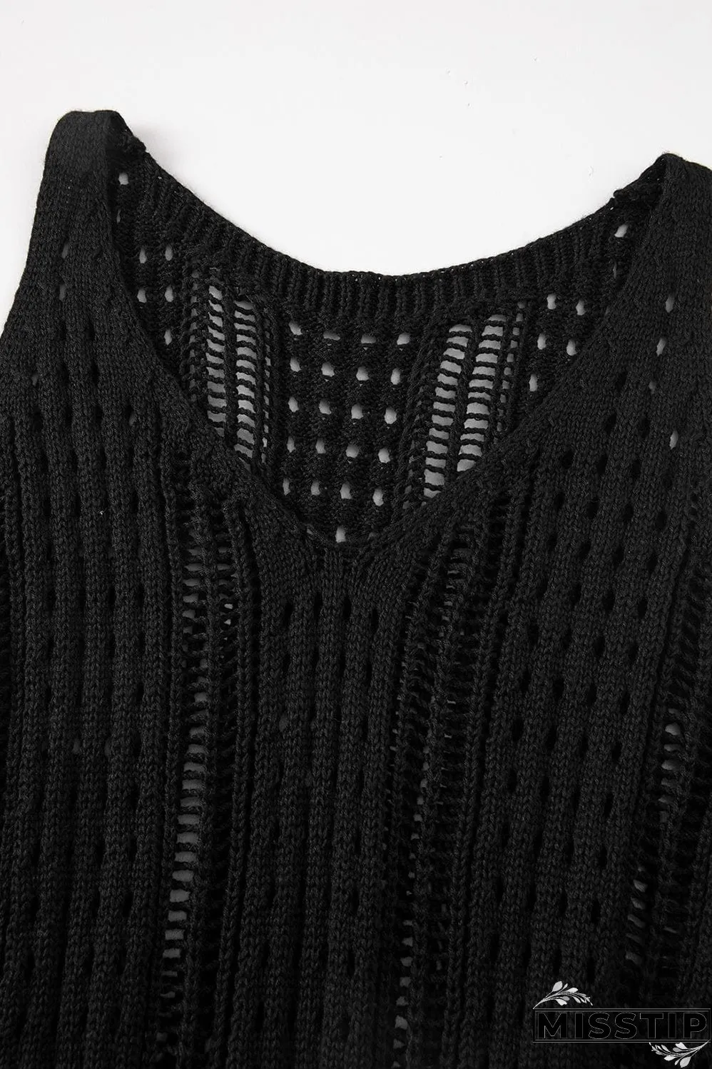 Bohemian Lace Knitted Summer Mini Dress