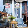 2pcs Flower Dog Diamond Painting Double-sided Crystal Window Suncatcher Craft Set Birthday Gifts Home Garden Decor Hanging Kit
