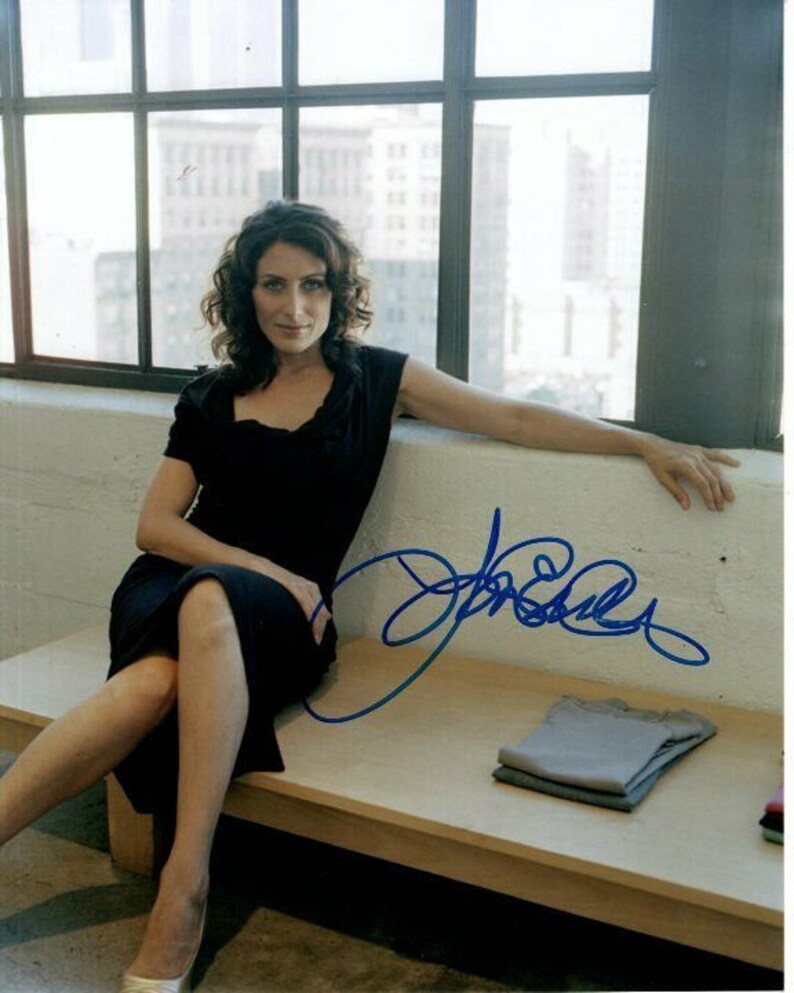 Lisa edelstein signed autographed house m.d. lisa cuddy Photo Poster painting