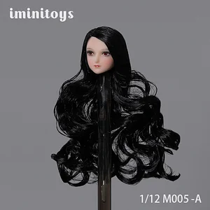 Details about   Iminitoys 1:12 Android 18 Head Sculpt M004B fit 6'' TBLeague/Phicen Figure Toy 