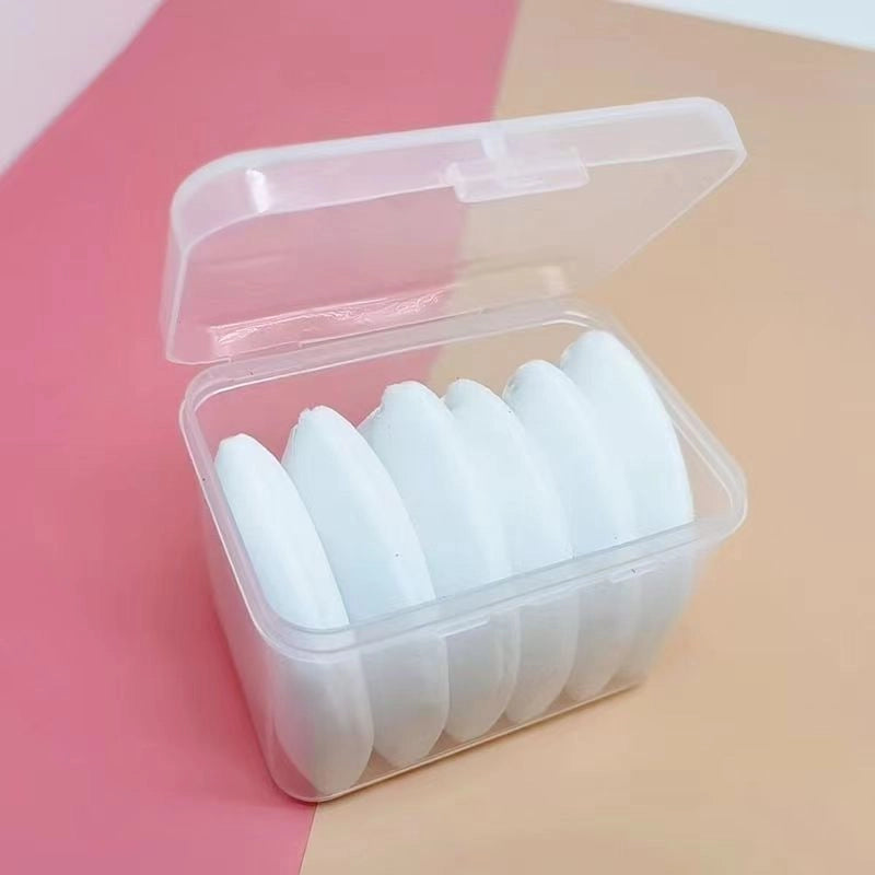 Triangle Flocking Double-sided Powder Puff Makeup Puff Air Cushion Honey Powder Finishing Sponge Super Soft Crystal Velvet Fan-shaped Powder Puff