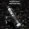 XHP50 Portable LED Telescopic Zoom Flashlight Waterproof Powerful Torch