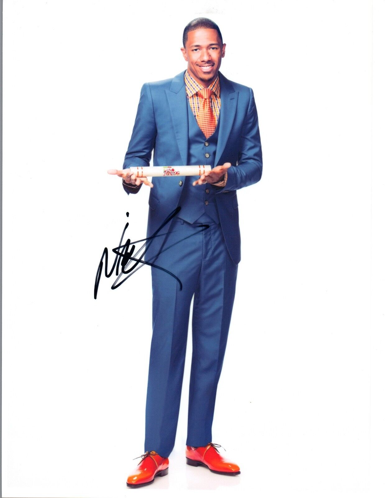 NICK CANNON Signed Autographed 8x10 Photo Poster painting America's Got Talent Drumline COA VD