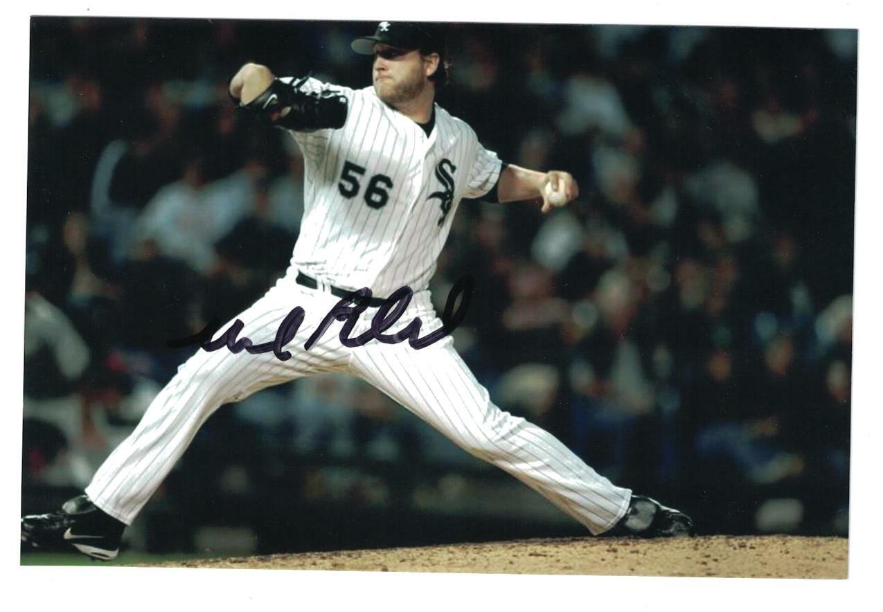 Mark Buehrle Signed Autographed 4x6 Photo Poster painting White Sox