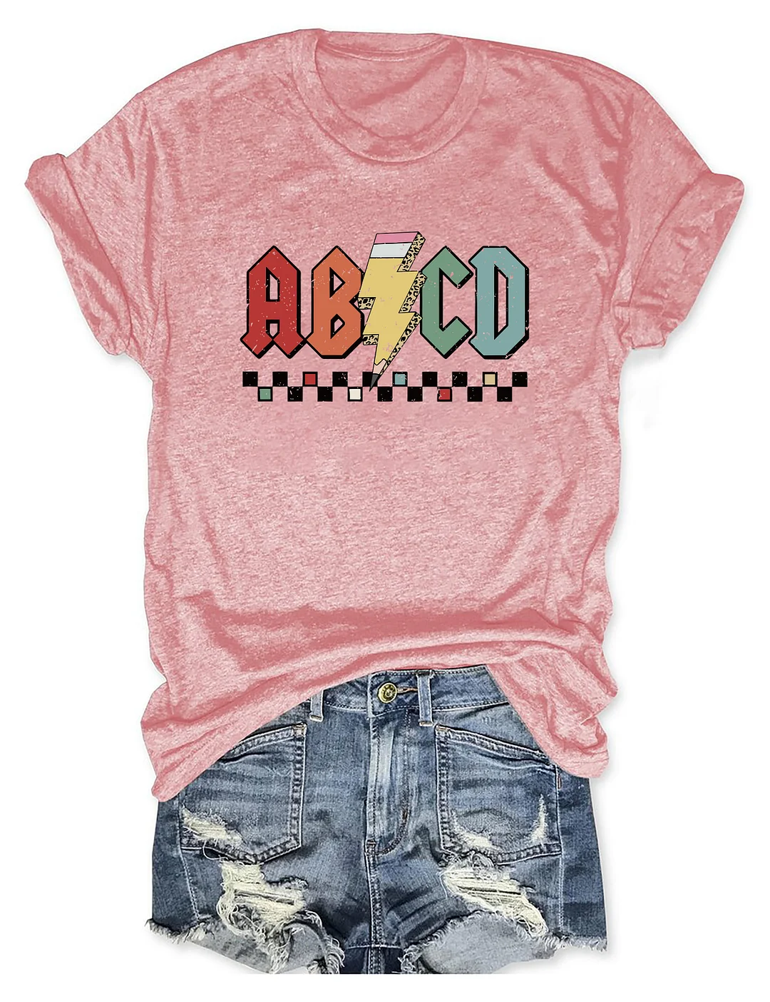 Abcd Teacher T-shirt