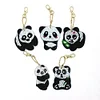 5pcs Panda Type Keychain Forme sp&eacute;ciale