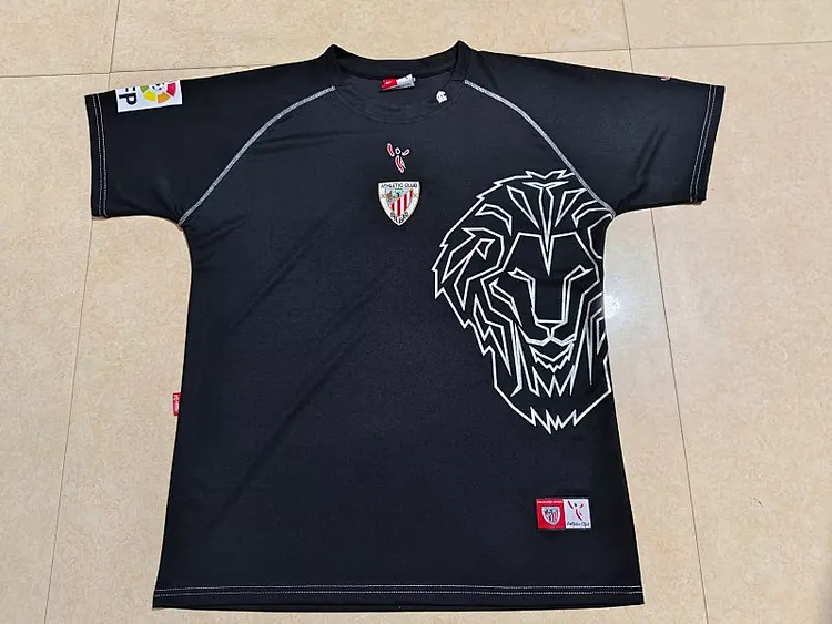 05-08 Athletic Bilbao Retro Black Football Jersey &ndash; 1:1 Thai Quality
