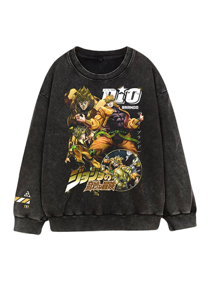【Preorder】Dio Brando Vintage Sweatshirt-Ship on Jan 27th