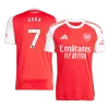 SAKA #7 Arsenal Home Soccer Jersey 2025/26