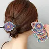 5Pcs fleur &eacute;pingle &agrave; cheveux - 5d bricolage artisanat accessoires de mode