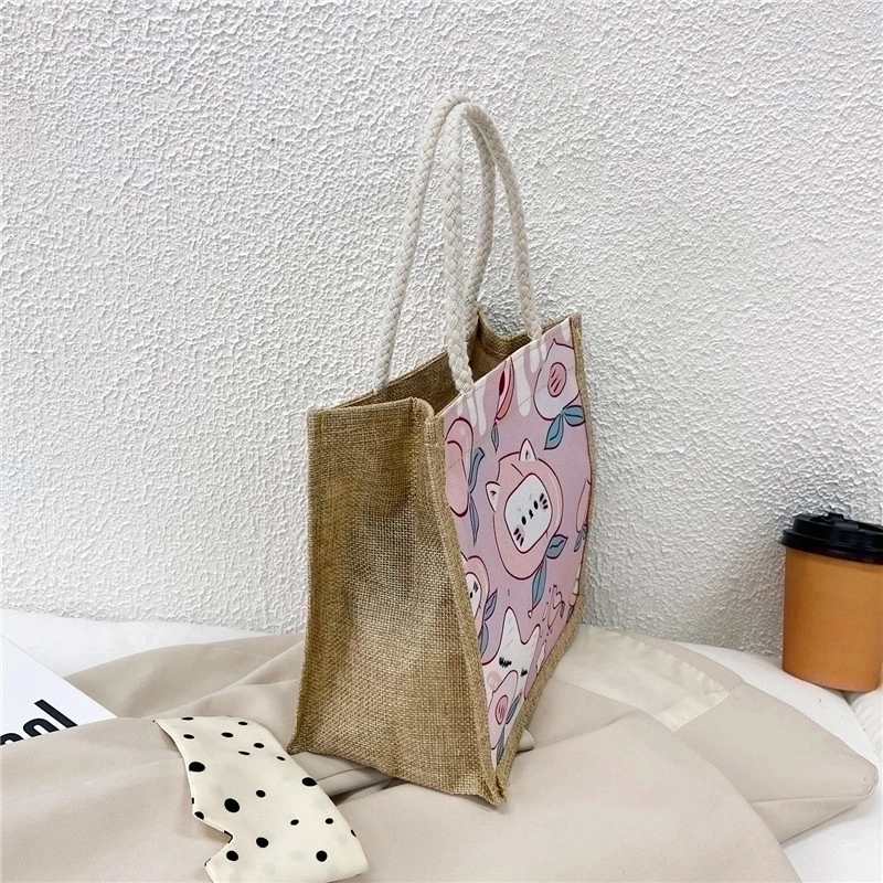 Women’s Medium Summer Canvas Cute Tote Bag