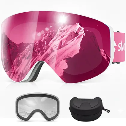 Snowalva Ski Goggles Collection | OTG, UV400, Anti-Fog