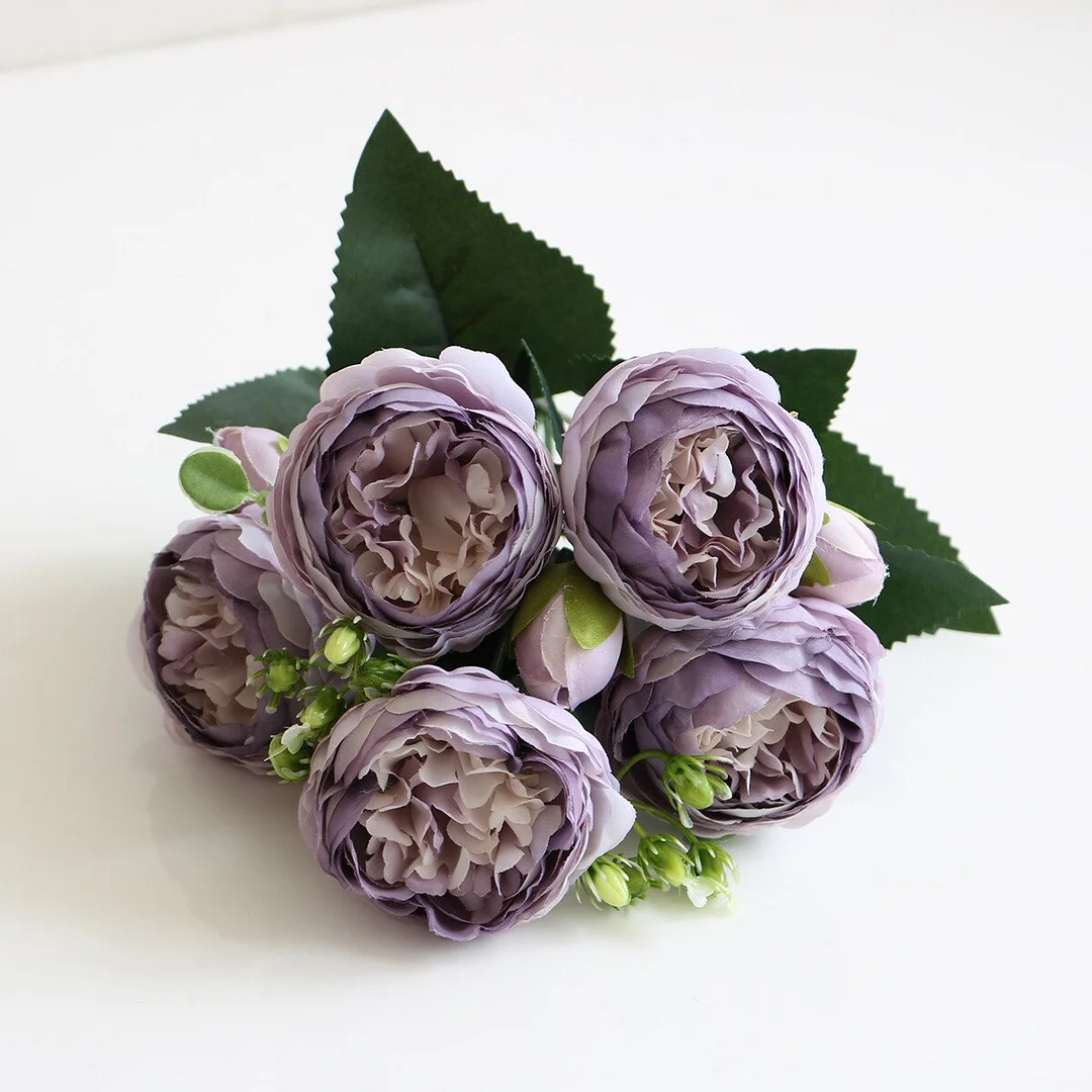 Peony Artificial Flowers Living room decoration simulation flower home decoration wedding bouquet