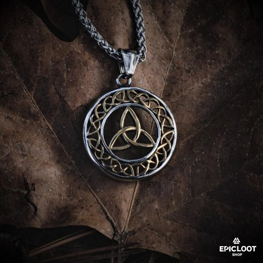 Trinity Knot Pendant Necklace