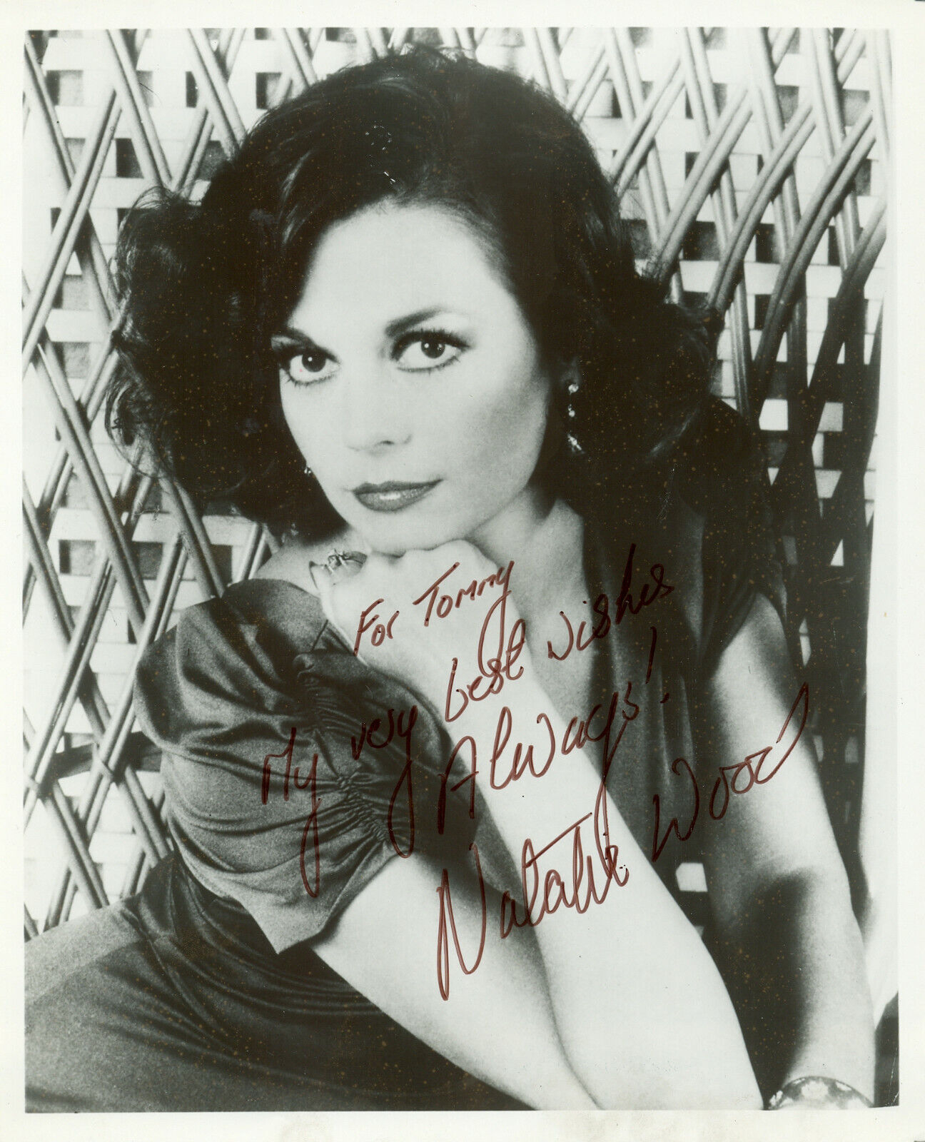 NATALIE WOOD Beautiful Signed Photo Poster paintinggraph - Film / TV Actress - preprint