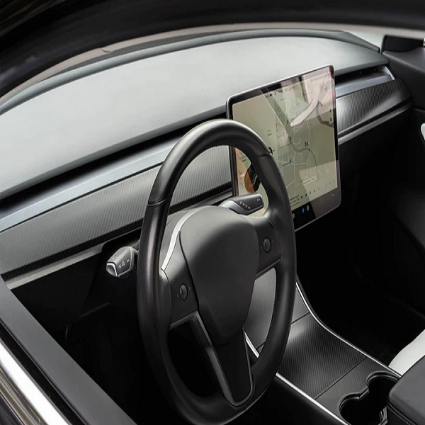 Real Carbon Fiber Dashboard Cover for  Model 3 & Y
