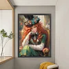 (Big Size)Mad Hatter - 11CT Stamped Cross Stitch - 50*65cm