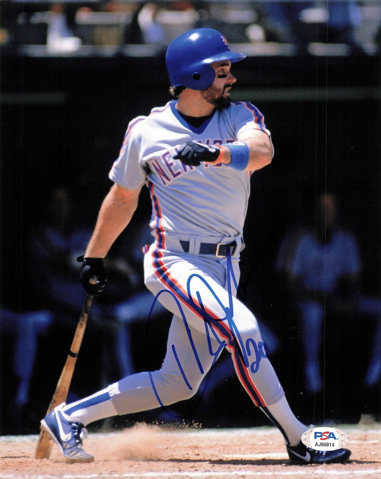 HOWARD JOHNSON signed 8x10 Photo Poster painting PSA/DNA New York Mets Autographed