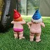 A Lovely Gift For Peeing  Naughty Garden Gnome Set (2 PCS Couples)