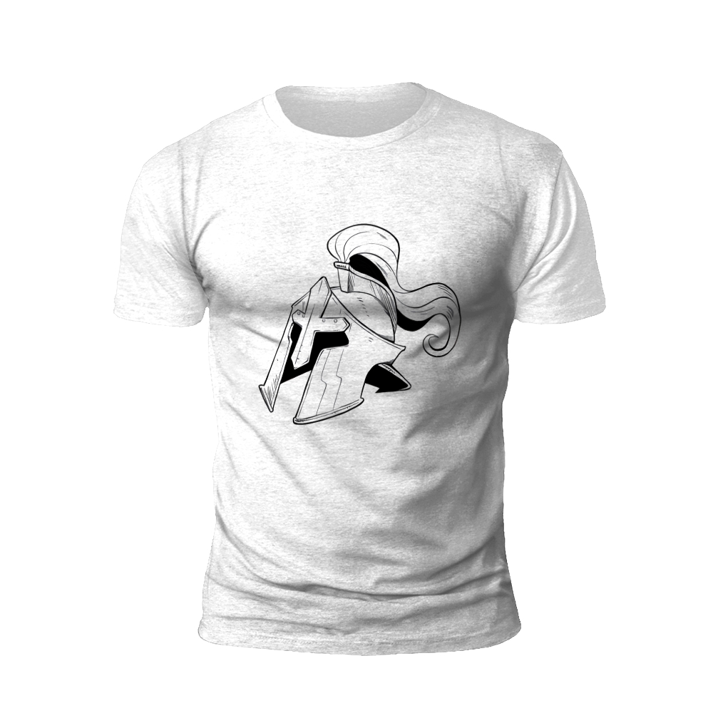 Spartan Helmet Warrior T-Shirt