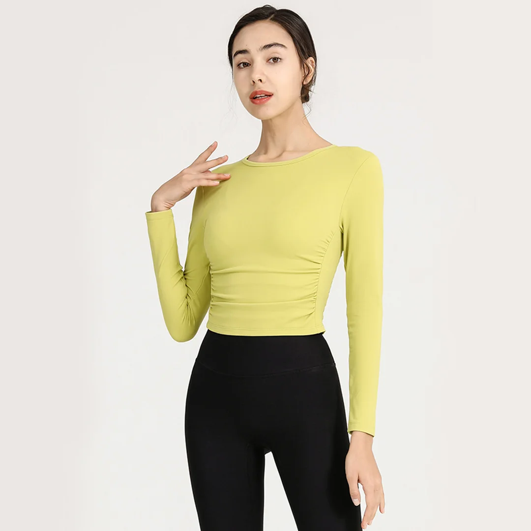 Casual Quick Dry Cropped Sports Top