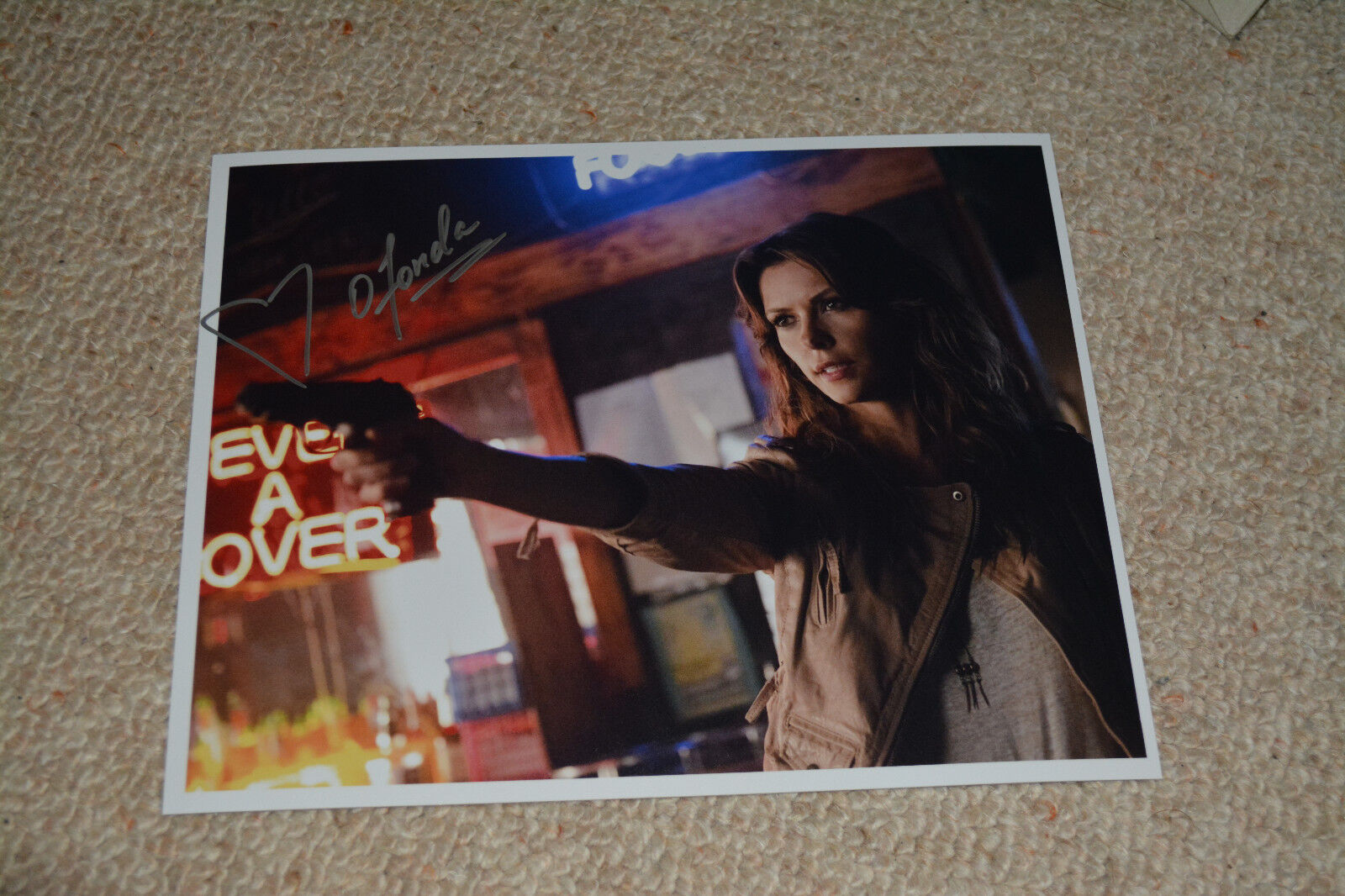 OLGA FONDA signed autograph 8x10 20x25 cm In Person VAMPIRE DIARIES