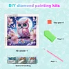 Diamond Painting-DIY Crystal Rhinestone Owl