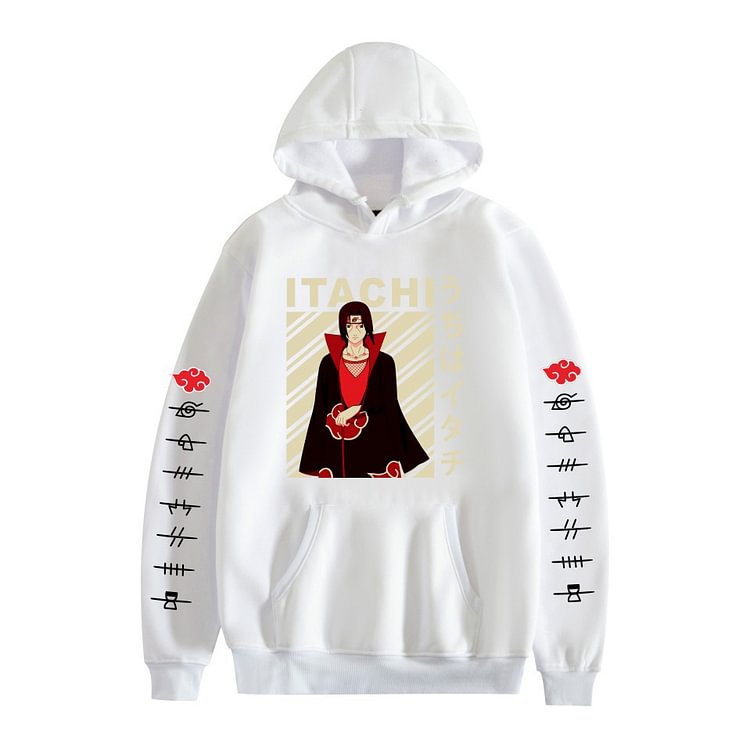 Anime Uchiha Itachi Aesthetic Graphic Hoodie Pullover weebmemes