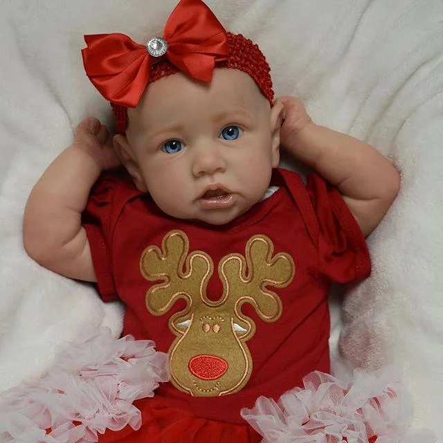 Real Lebensecht 12'' Realistisch Emery Reborn Mädchen , Bestes Geburtstagsgeschenk Set - RSDP-Rebornbabypuppen-Rebornbabypuppen.de