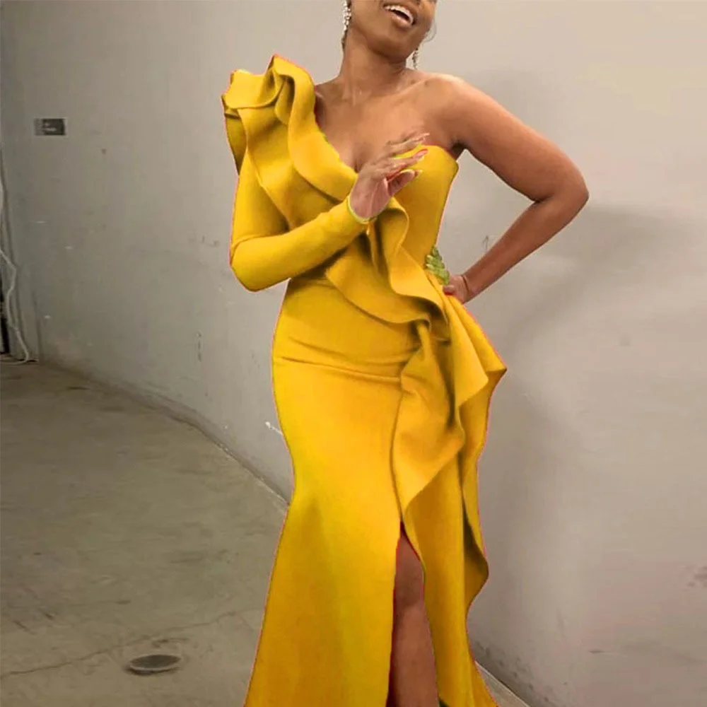 Uveng Uveng New Ebay New Sexy Shoulder-To-Shoulder Dress Dress Dress