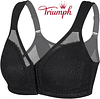 Triumph 2024 Damski funkcjonalny biustonosz z pełną miseczką, zapinany z przodu i zapewniający mocne wsparcie, bez fiszbin