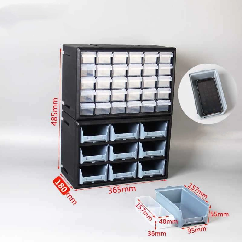 Casual Solid Color Plastic Storage Box