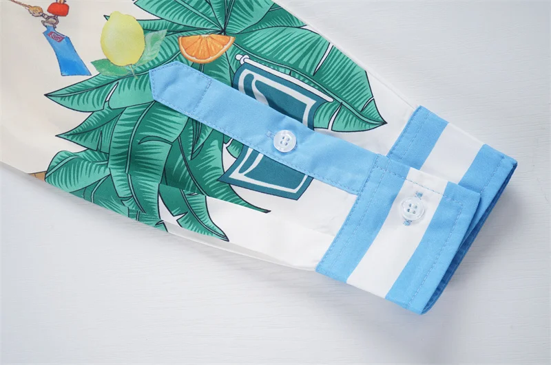 Casablanca 2023 new silk long-sleeved shirt