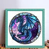 (Counted/Stamped) Pterosaur - 18CT Cross Stitch 20*20cm/7.87*7.87in