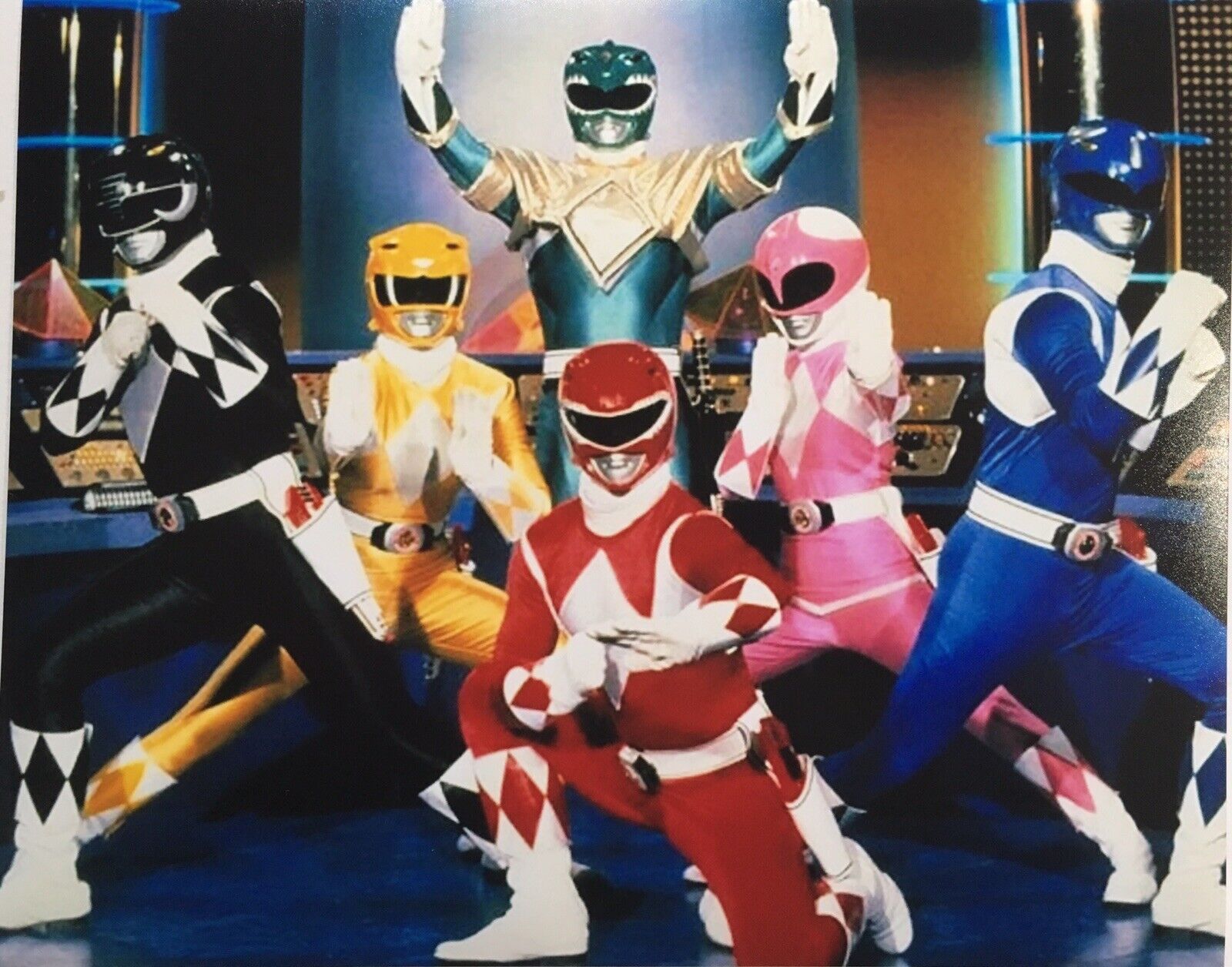 Mighty Morphin Power Rangers [Cast] 8x10 Photo Poster painting