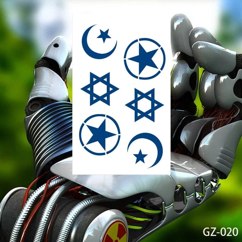 Temporary Tattoo Sticker Cute Tooth Fairy Butterfly Angel Juice Ink Lasting Waterproof Girl Chest Face Neck Realistic Fake Tatoo