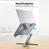 N86 Laptop Stand 360&deg; Rotating Foldable Ergonomic Stand Adjustable Height For Collaborative Work And Easy Storage Suitable For 16" Laptops