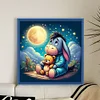 (Stamped/Counted) Eeyore Under The Starry Sky-11CT Cross Stitch 40*40cm/15.75*15.75in